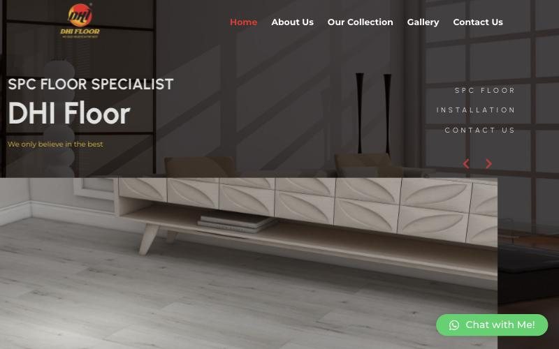 DHI Floor website