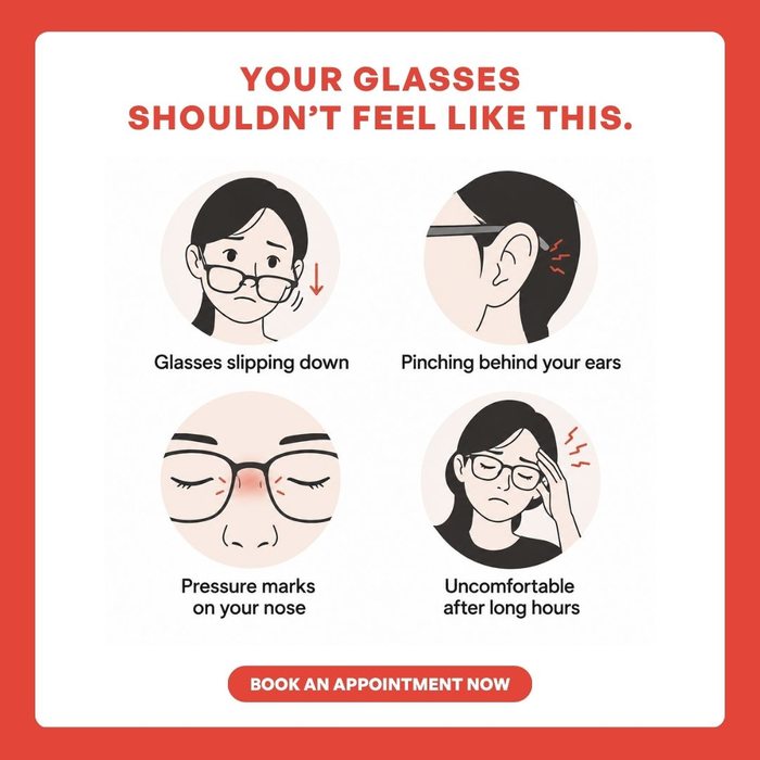 Pott Glasses comfort-led ad